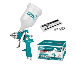 PISTOLA DE PINTAR DE GRAVEDAD 600CC PULVERIZADORA TOTAL - TAT10601