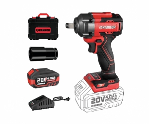 LLAVE DE IMPACTO INALAMBRICA 20V 500NM CON 1BAT. 4.0AH + CARGADOR (RLIW20002)